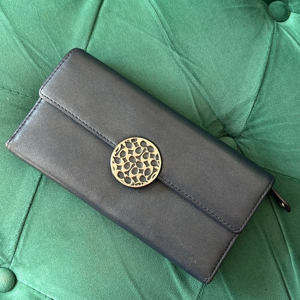 Coach Alexandra Signature Logo Wallet